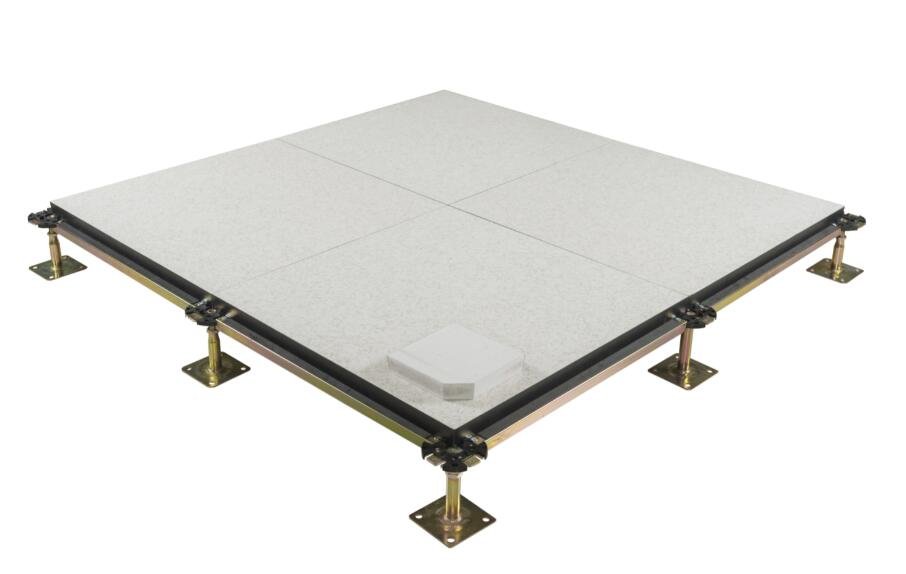 Calcium Sulphate Raised Floor Panel Cross-Section